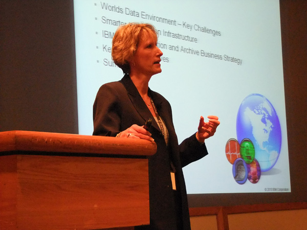 IBM presenting, Cindy Grossman