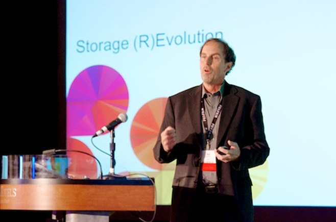 Ed Childers, IBM, presenting Storage (R)Evolution